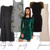 Feminine, Flirty, Fun!  Five Glitter Dresses for Any Occasion!