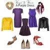 Ways To Wear: A Purple Dress